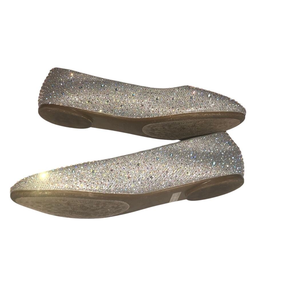 Dream Pairs Rhinestone Ballet Flats Size 9 Sparkly Shoe Wedding Fairy Whimsigoth